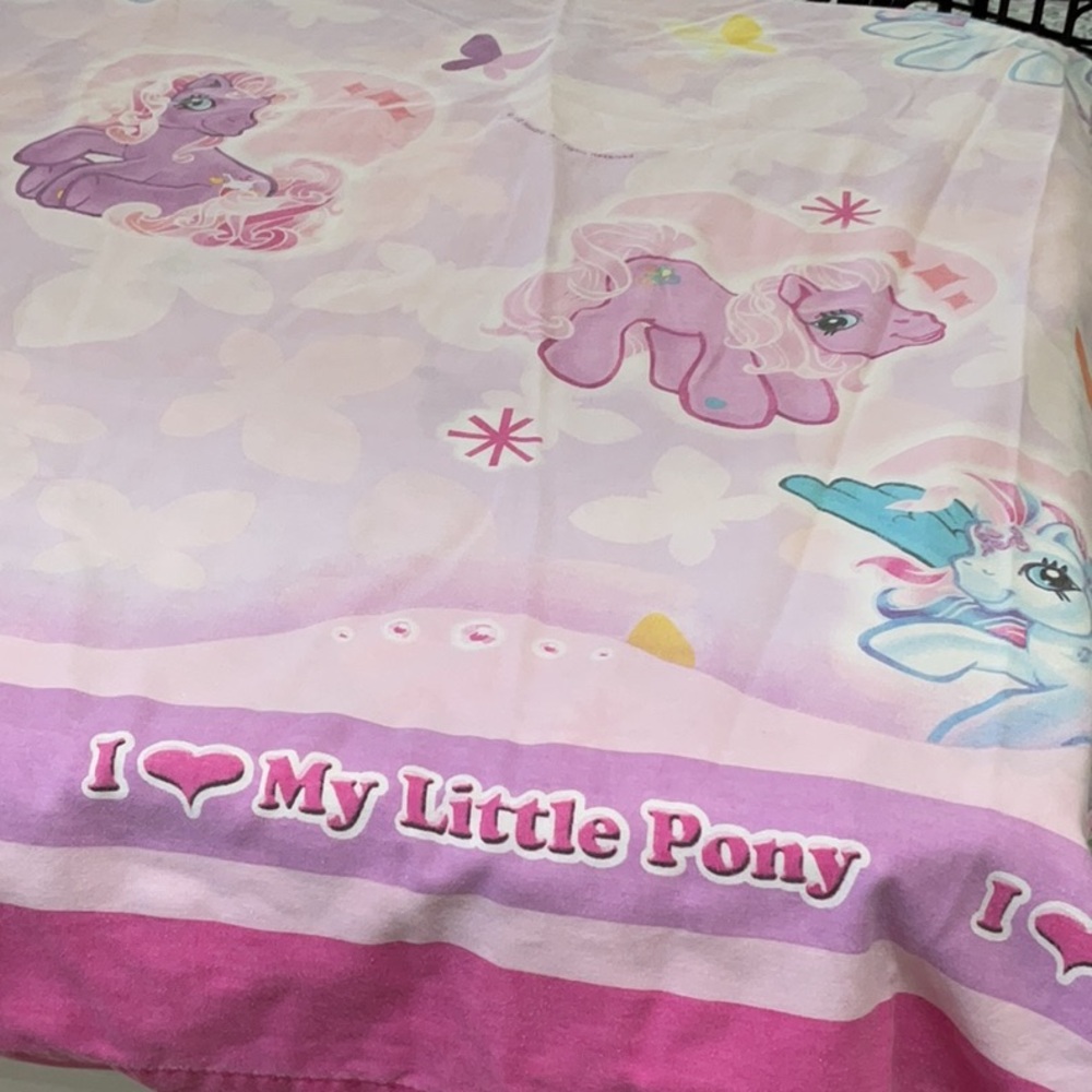 🩷 My Little Pony twin flat sheet 2005